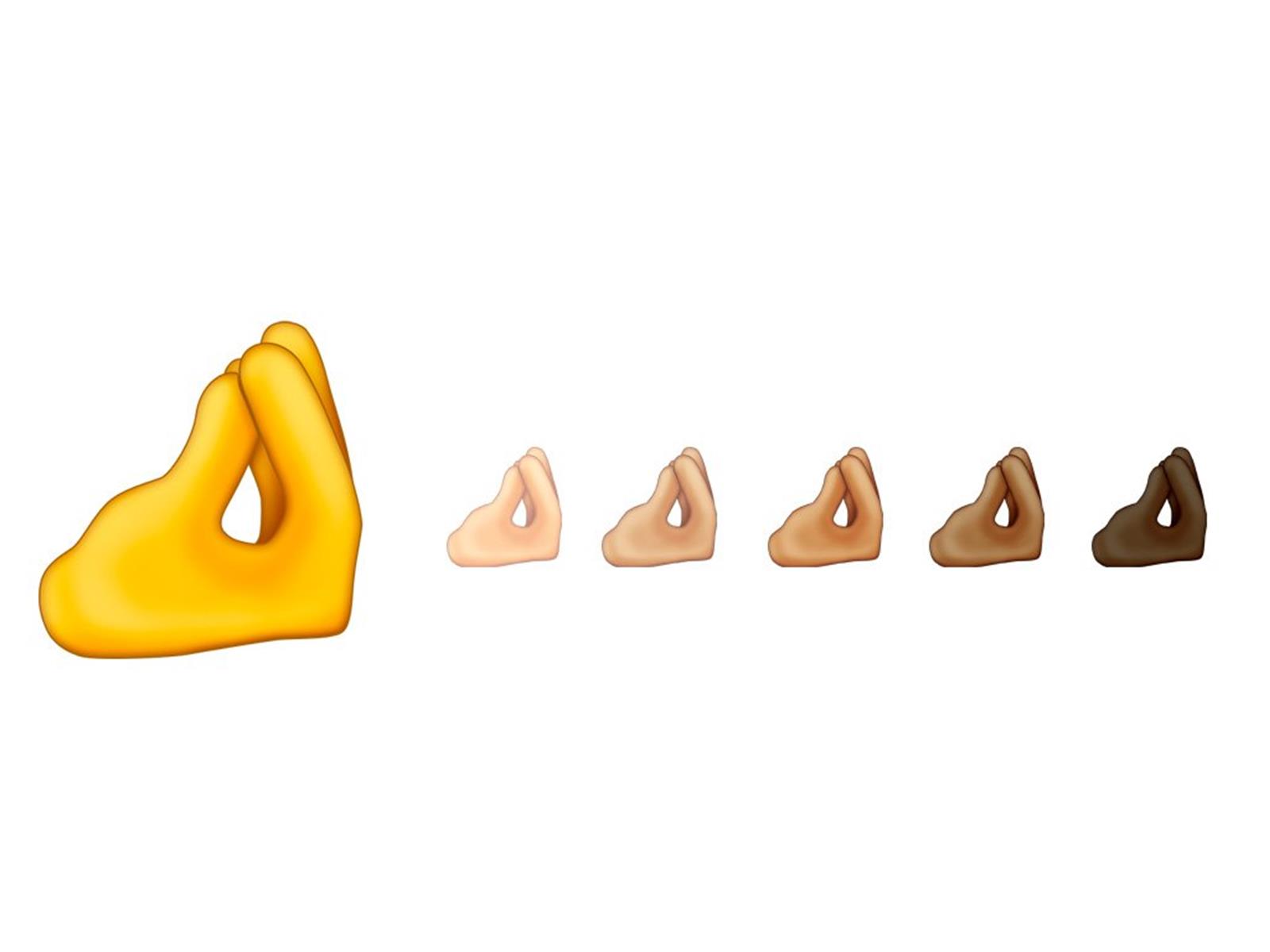 El significado del nuevo emoji de “dedos pellizcados” - Chapin Radios