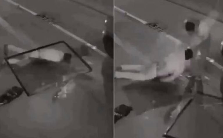 Ladrón cae de segundo piso cuando robaba una casa (VIDEO) - Chapin Radios