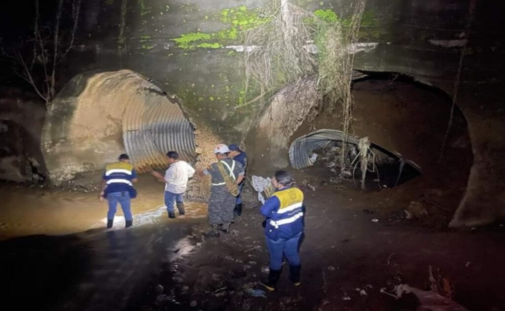 Esta es la razón del colapso en carretera Villa Nueva - Chapin Radios