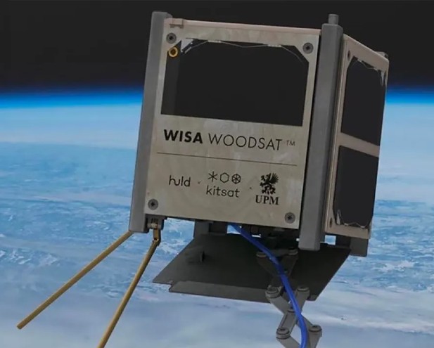 Lanzan al espacio el primer satélite hecho con madera - Chapin Radios