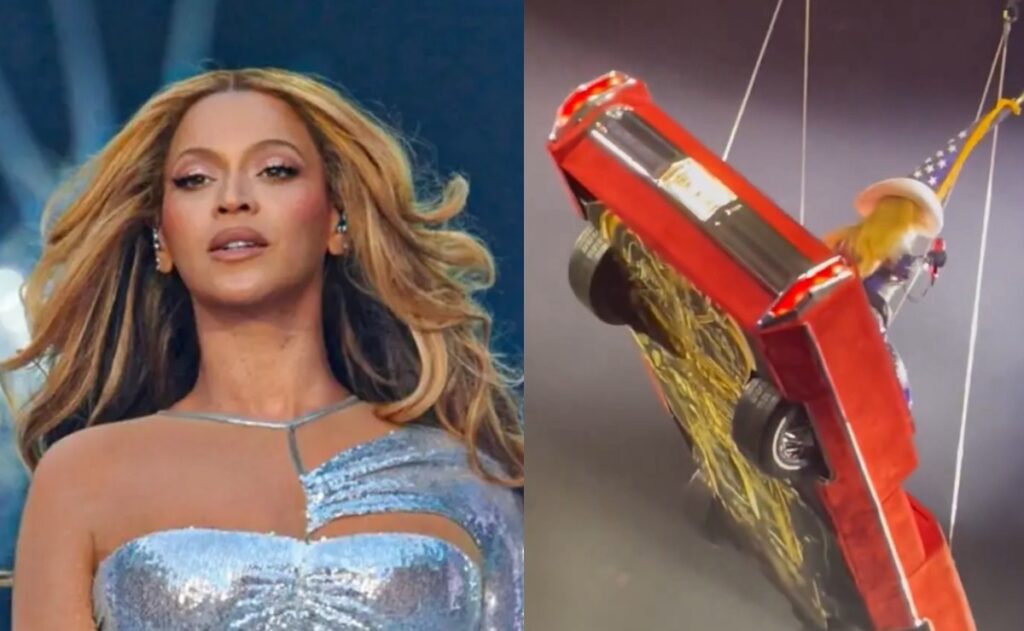 Beyoncé sufre accidente en pleno concierto (VIDEO) - Chapin Radios